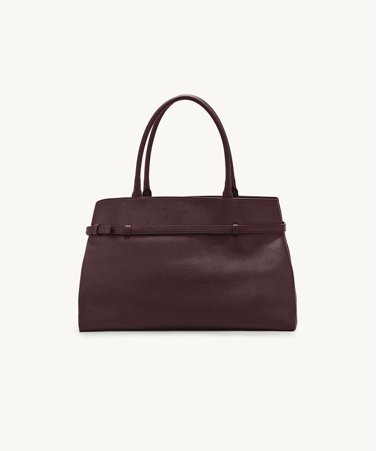 끌라베(CLAVE) 끌레어 버건디 토트백 (CLAIR Burgundy Tote Bag)