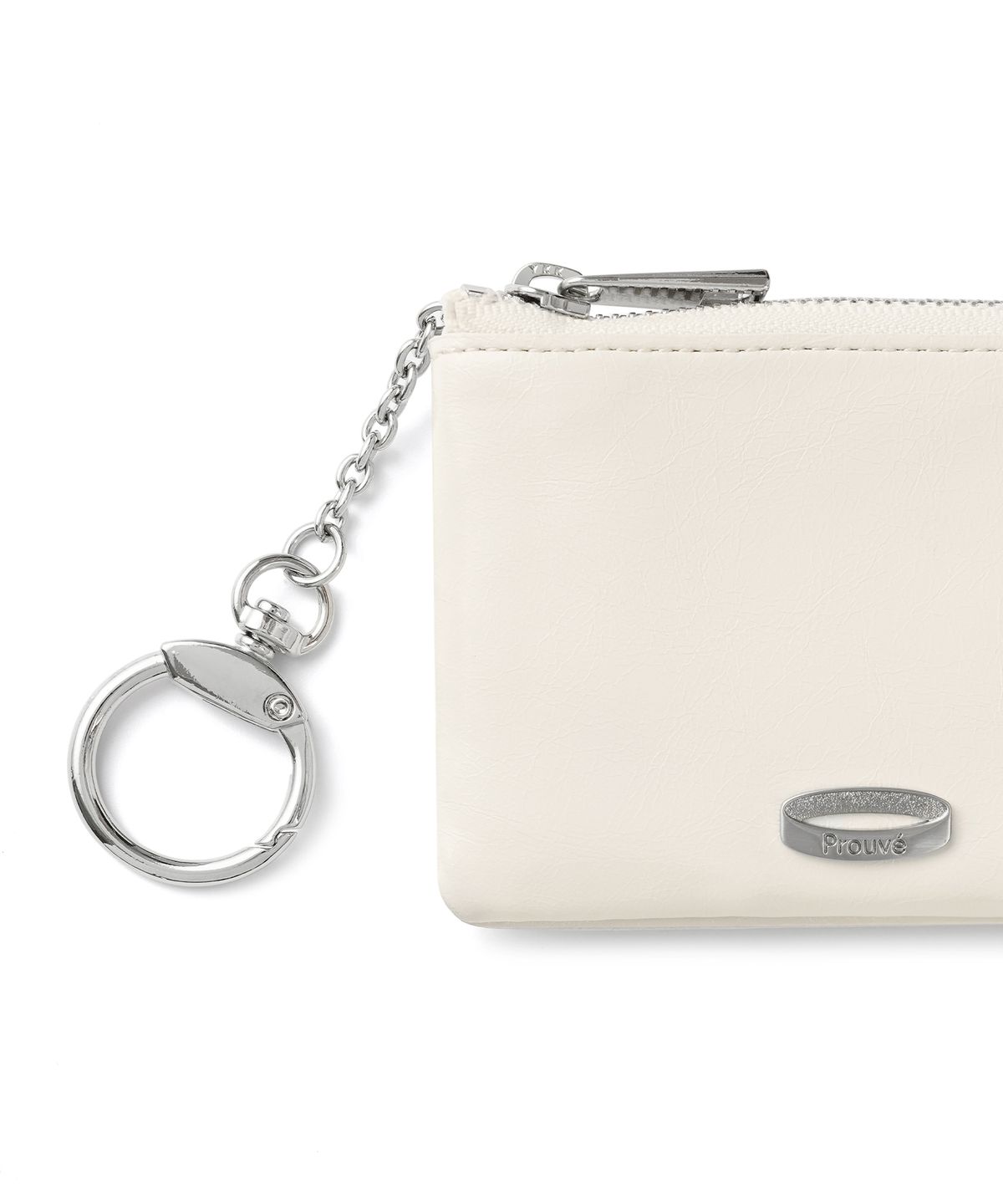 프루베(PROUVE) PR ZIPPER POCKET WALLET - CREAM