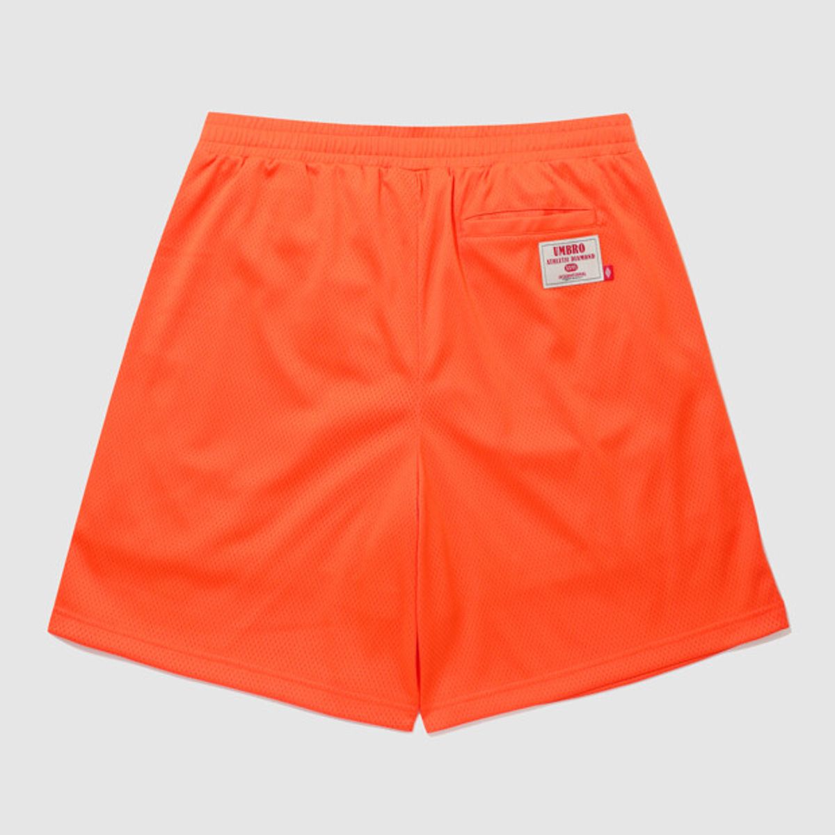 엄브로(UMBRO) 챈트 메쉬 4부 반바지 오렌지 UR321CHP74