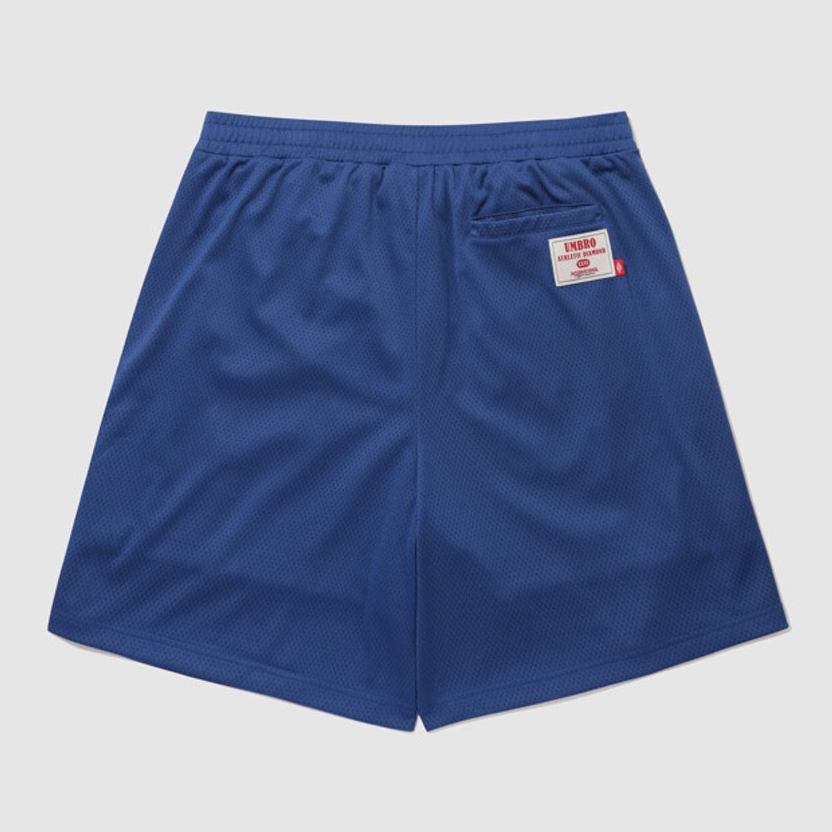엄브로(UMBRO) 챈트 메쉬 4부 반바지 블루 UR321CHP74