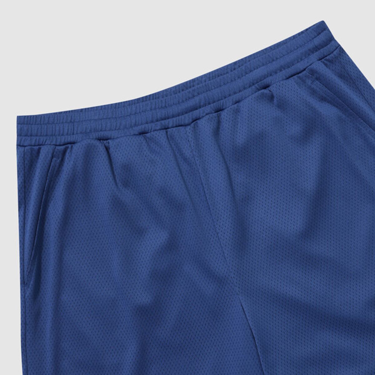 엄브로(UMBRO) 챈트 메쉬 4부 반바지 블루 UR321CHP74