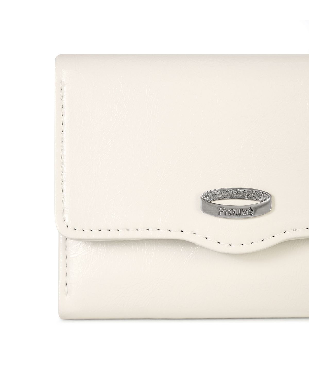프루베(PROUVE) PR FLAP WALLET - CREAM