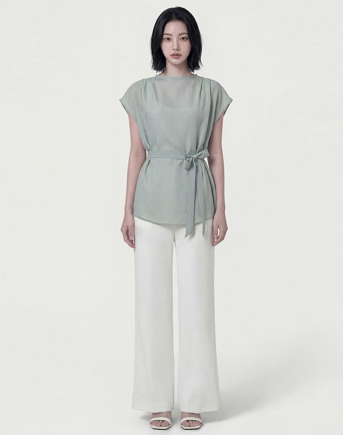 지에마르(GIEMAR) STRAIGHT BANDING SLACKS 3color 스트레이트 밴딩 슬랙스 3color