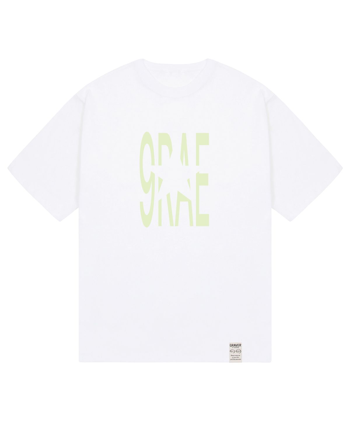 그레이버(GRAVER) [UNISEX]9RAE STAR 반팔티_4color
