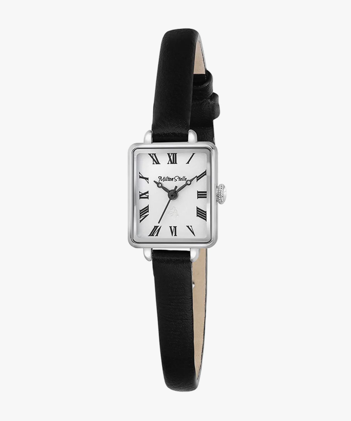 밀튼 스텔리(MILTON STELLE) Square Leather Watch MS-164S