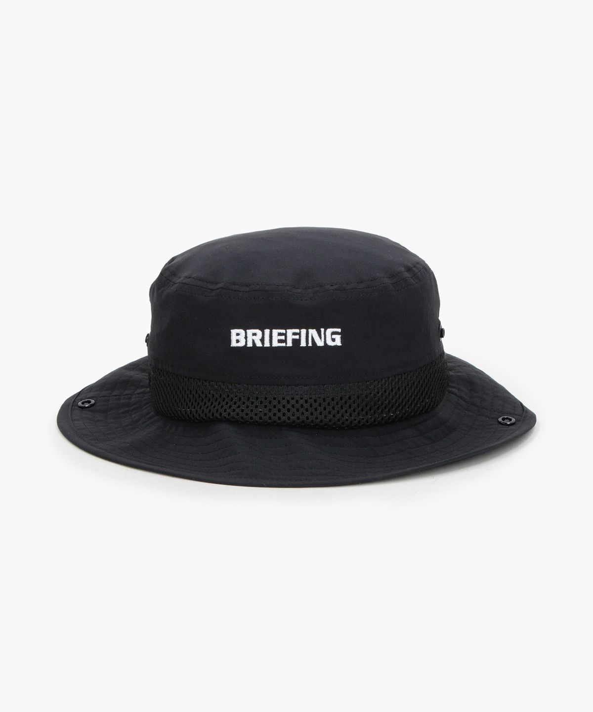 브리핑 골프(BRIEFING GOLF) 남자 쿨코어 선가드 메쉬 햇_블랙