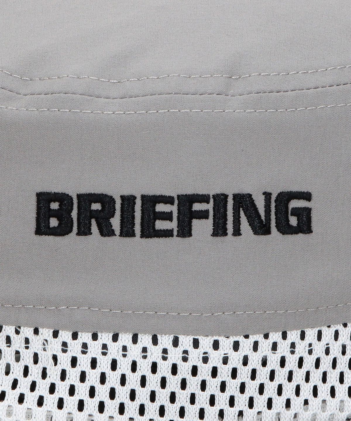 브리핑 골프(BRIEFING GOLF) 남자 쿨코어 선가드 메쉬 햇_그레이