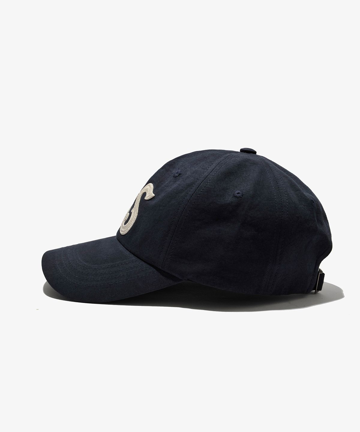 러스트앤스톤(RUSTANDSTONE) C_체인 스티치 볼캡 네이비_C_Chain Stitch Ball Cap Navy