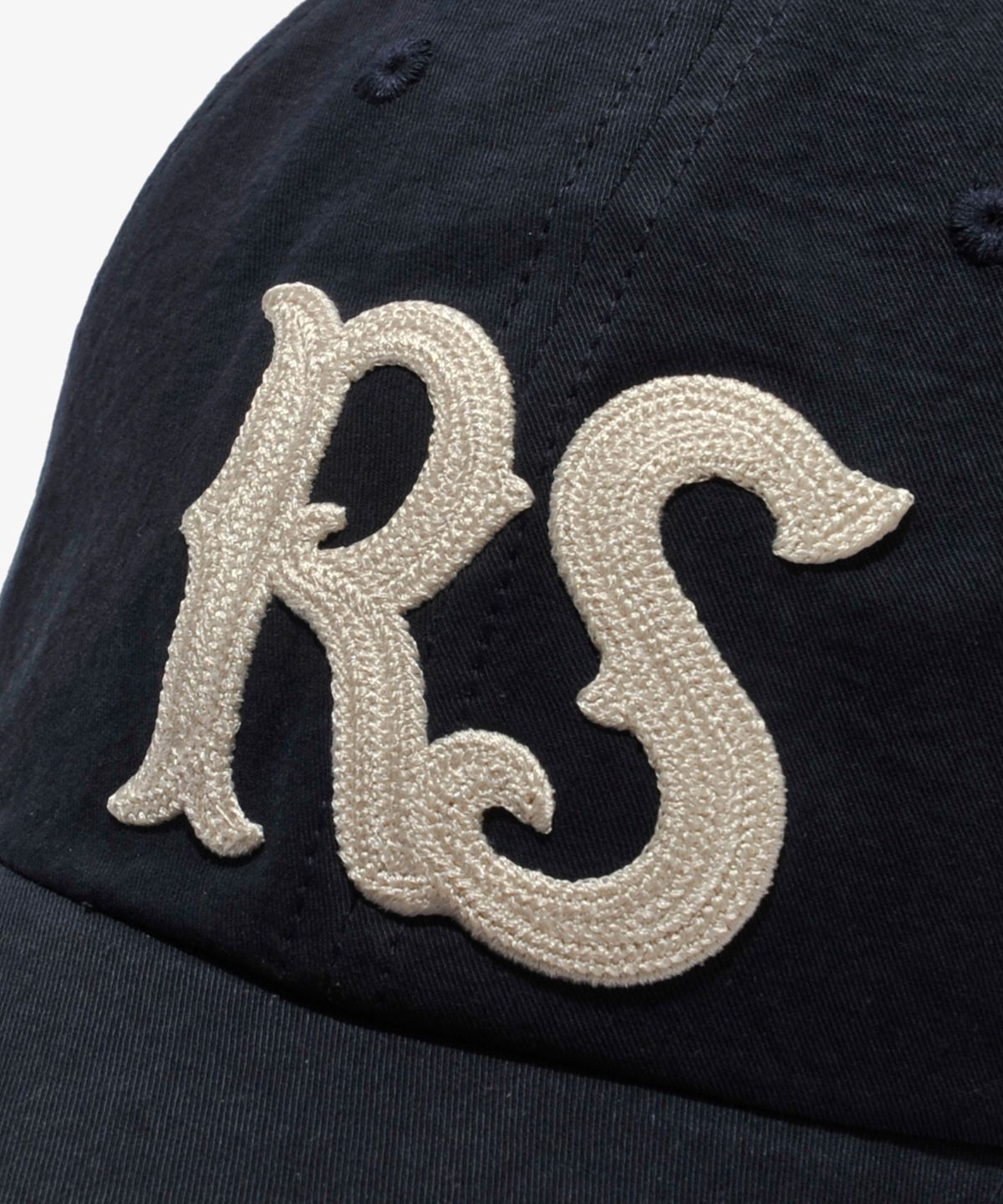 러스트앤스톤(RUSTANDSTONE) C_체인 스티치 볼캡 네이비_C_Chain Stitch Ball Cap Navy