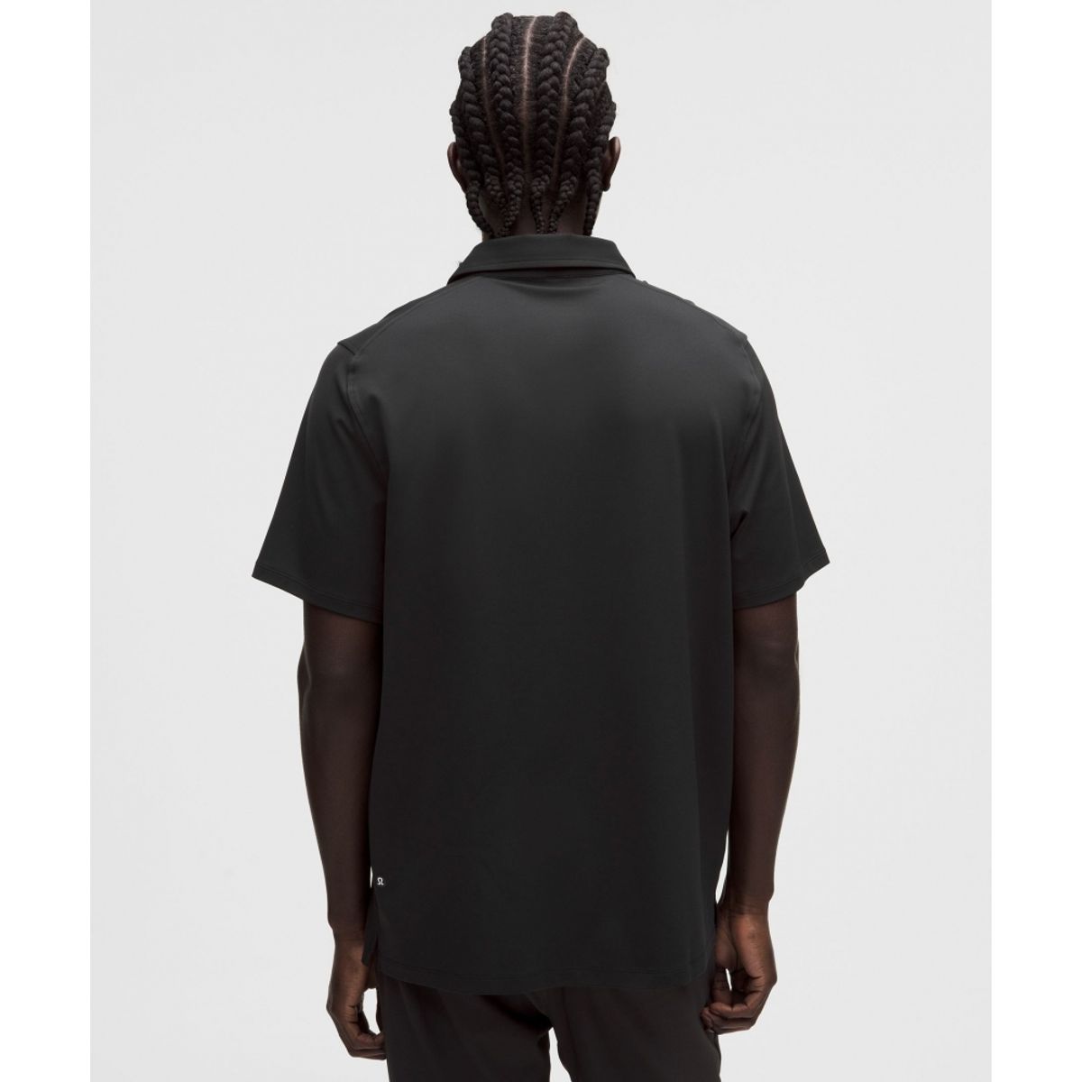 룰루레몬(LULULEMON) 멘즈 ShowZero™ 클래식 핏 폴로 셔츠  BLK