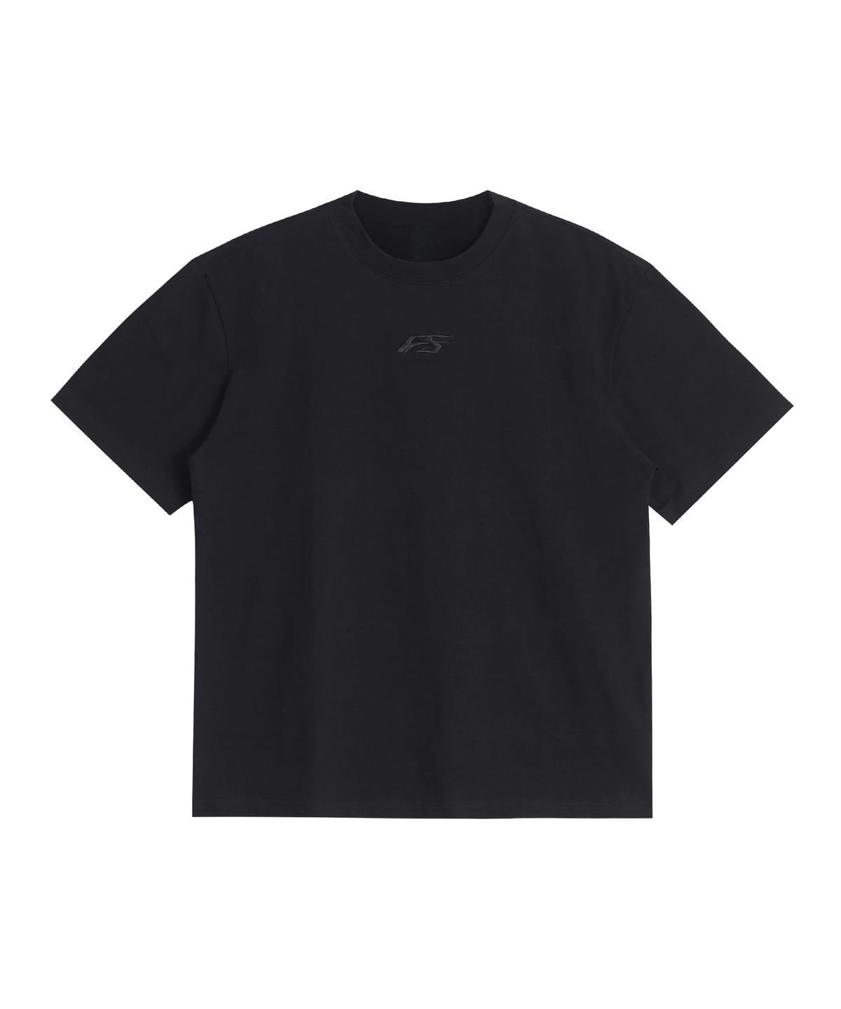 포스센스티브(FORCESENSITIVE) FS LOGO REGULAR FIT  T-SHIRT (BK) 2PACK