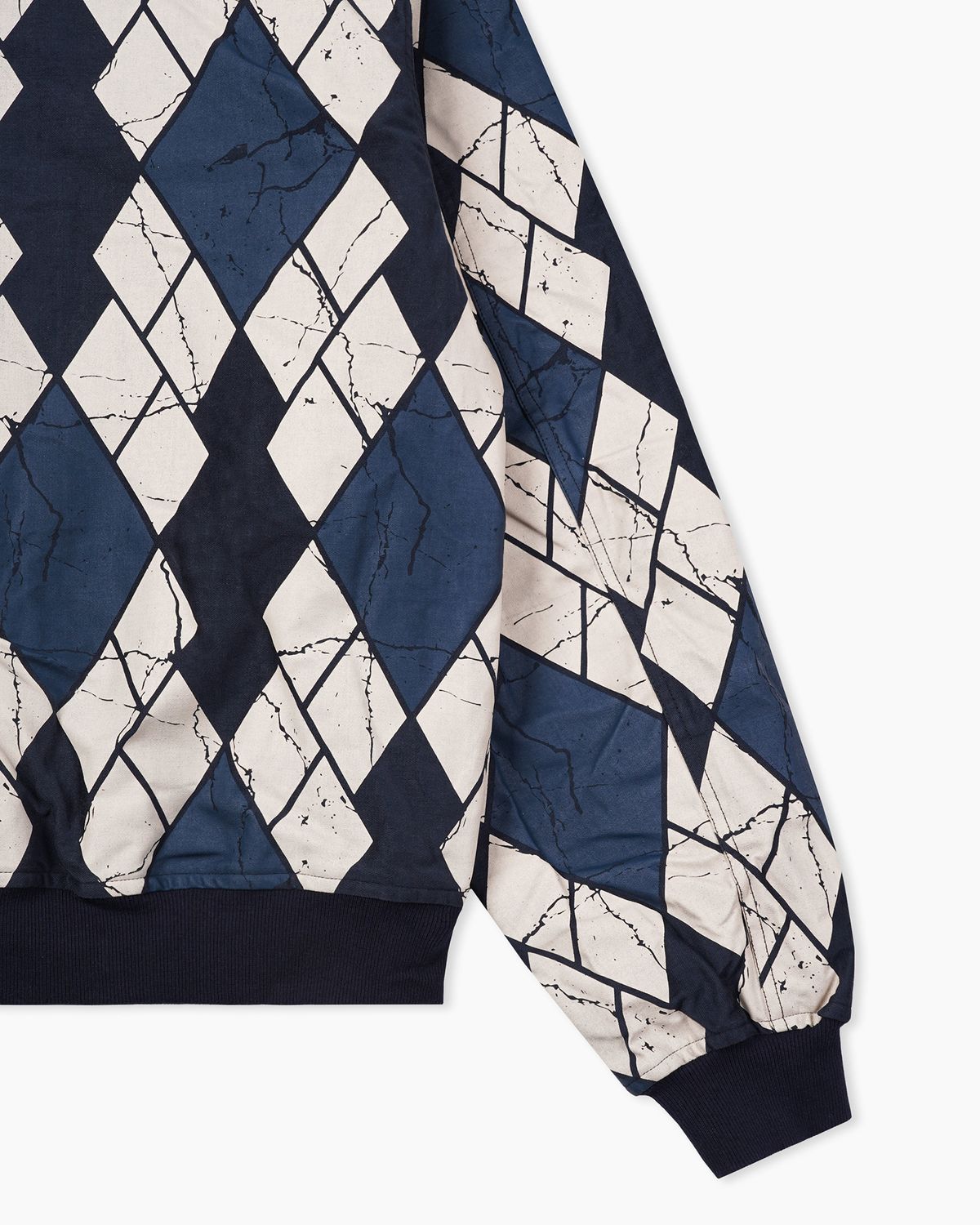 나밋마이포(NAH MEET MY 4) ARGYLE BOMBER JACKET