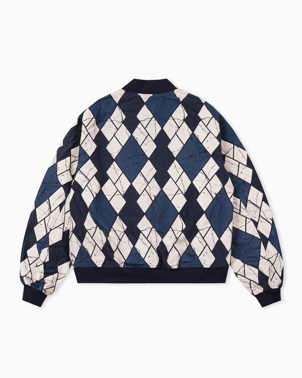 나밋마이포(NAH MEET MY 4) ARGYLE BOMBER JACKET