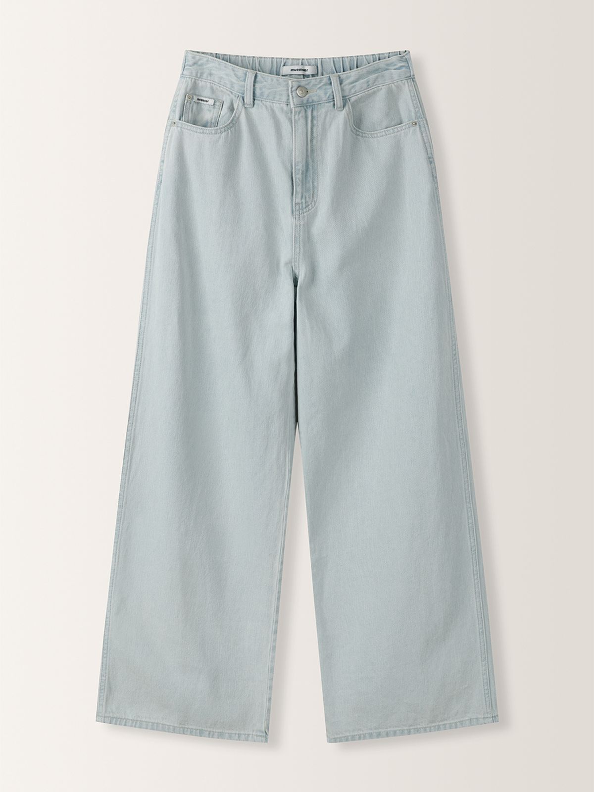 뮈뮈에르(MUEMUER) Fluid Wide Denim Pants MU2634DN308M