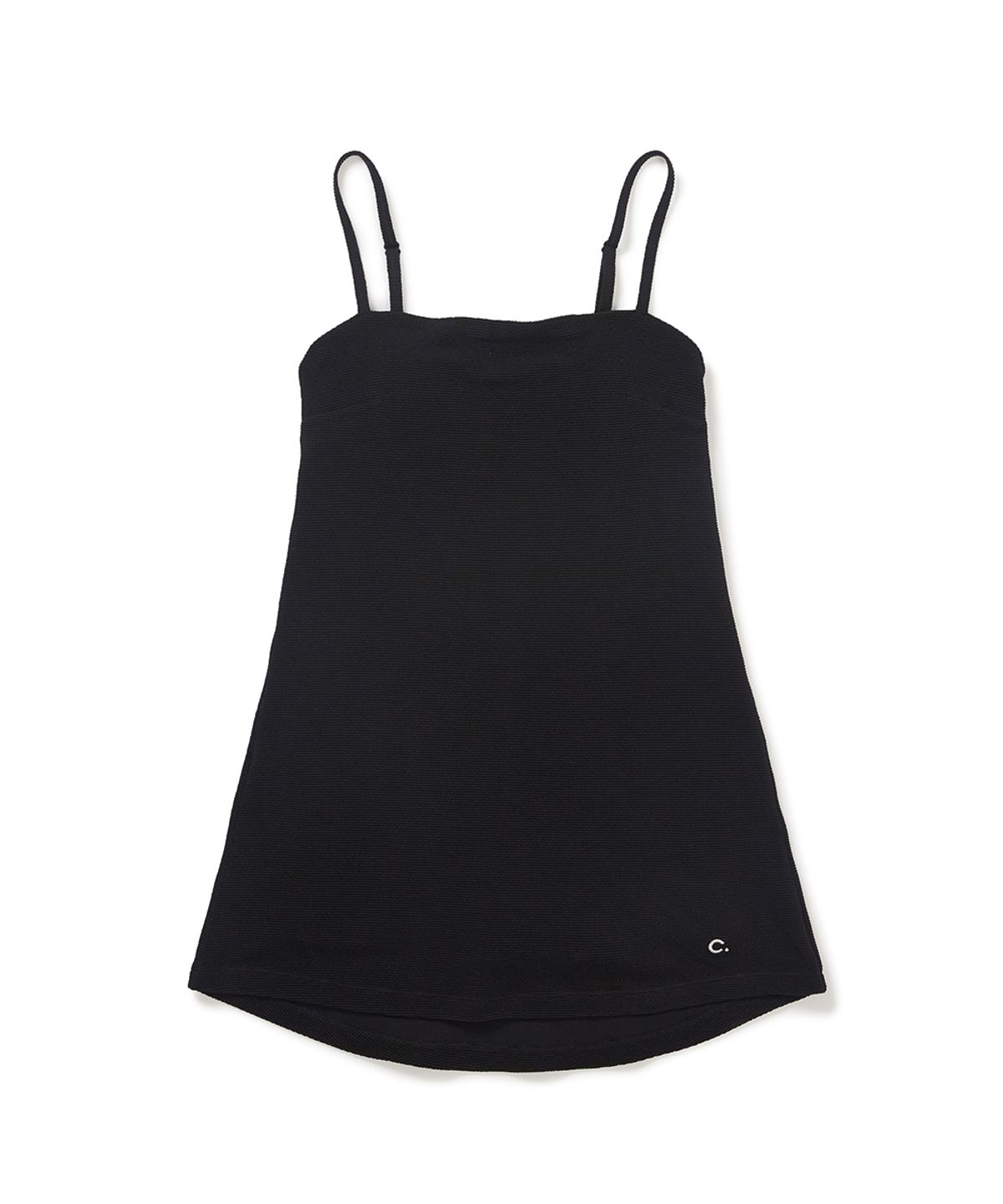 클로브(CLOVE) [26SM clove] Basic One-Piece Swimsuit (Black)
