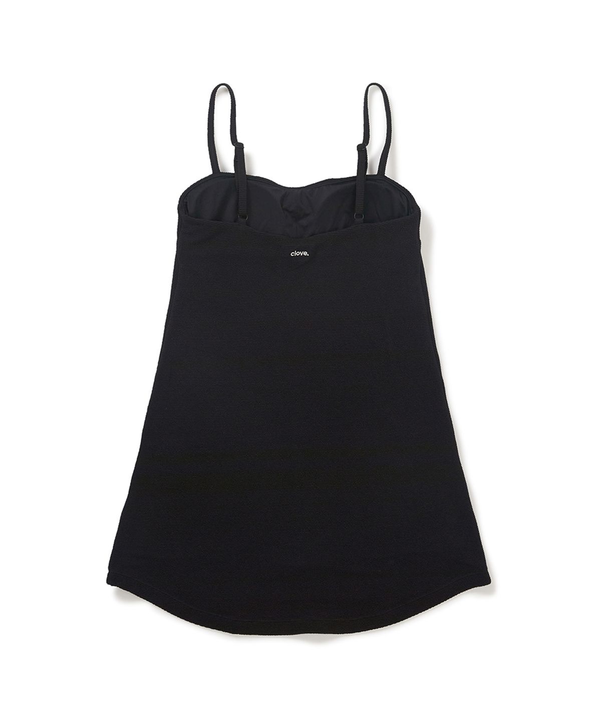 클로브(CLOVE) [26SM clove] Basic One-Piece Swimsuit (Black)