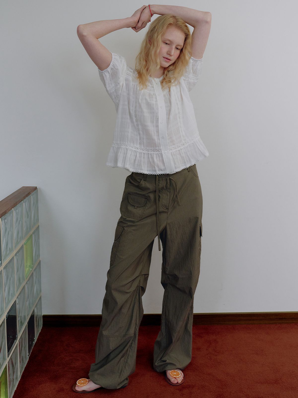뮈뮈에르(MUEMUER) Core Utility Cargo Pants MU2634PT308M