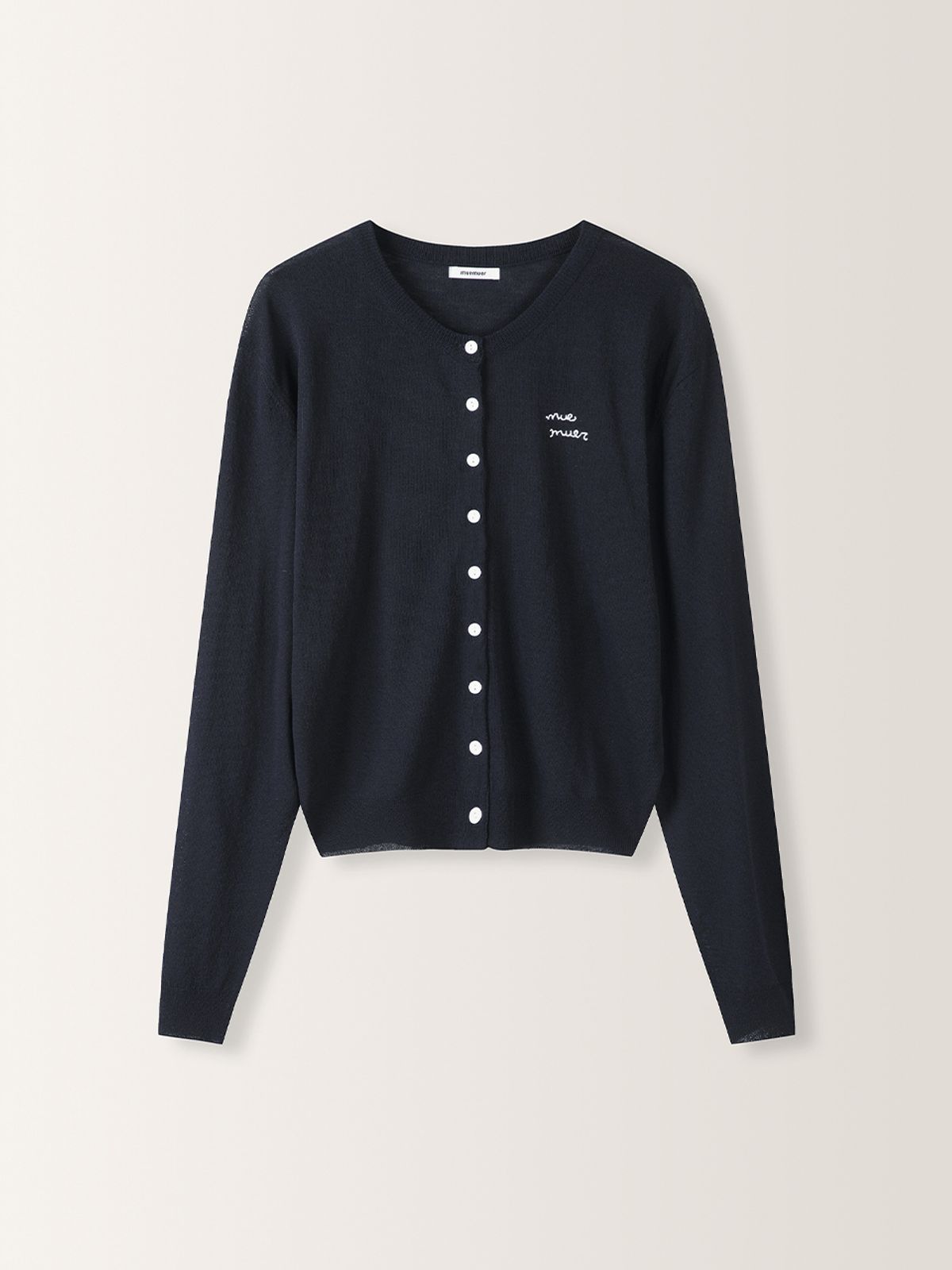 뮈뮈에르(MUEMUER) Muemuer Plain Cardigan MU2634CD306M