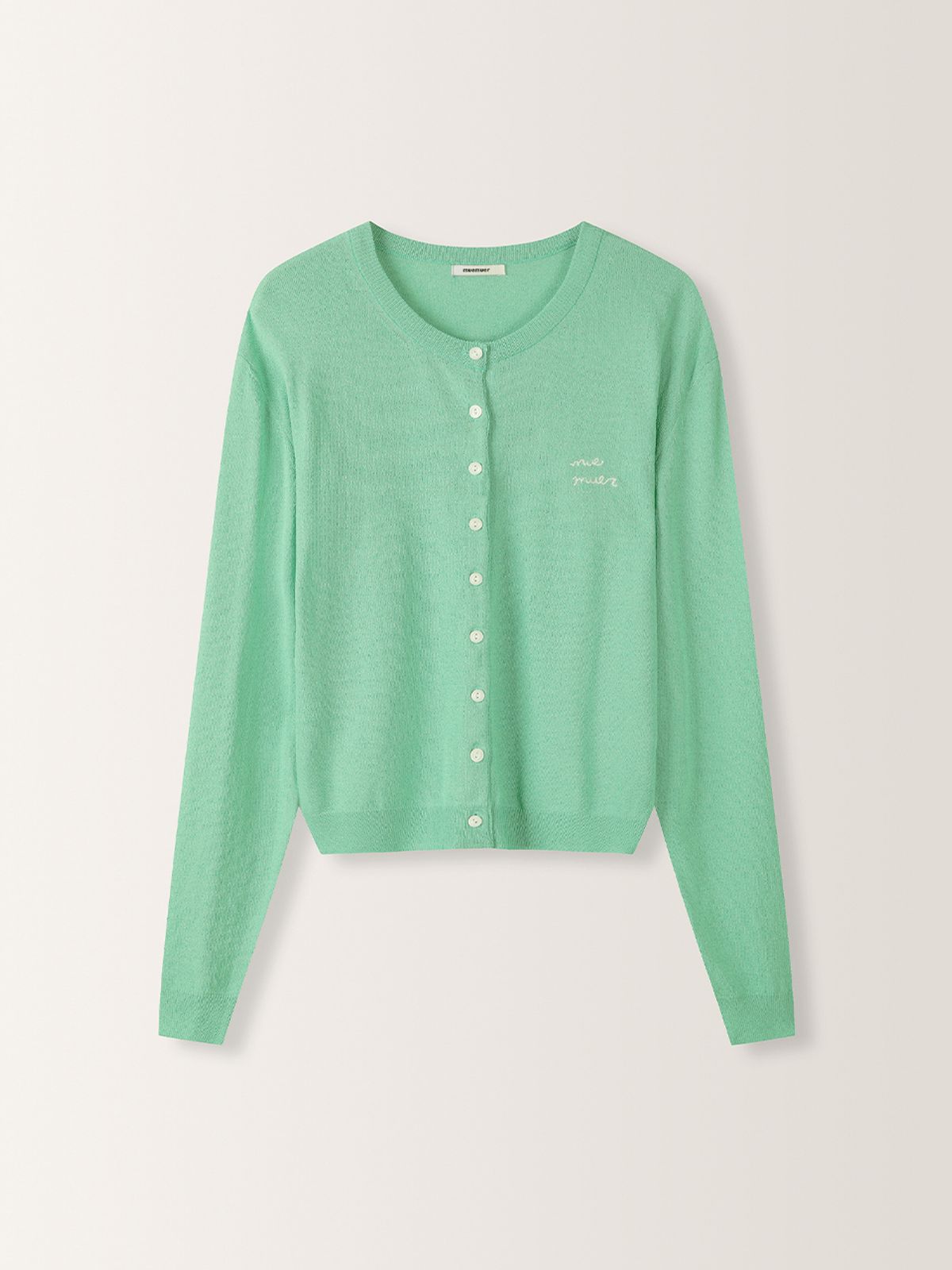 뮈뮈에르(MUEMUER) Muemuer Plain Cardigan MU2634CD306M