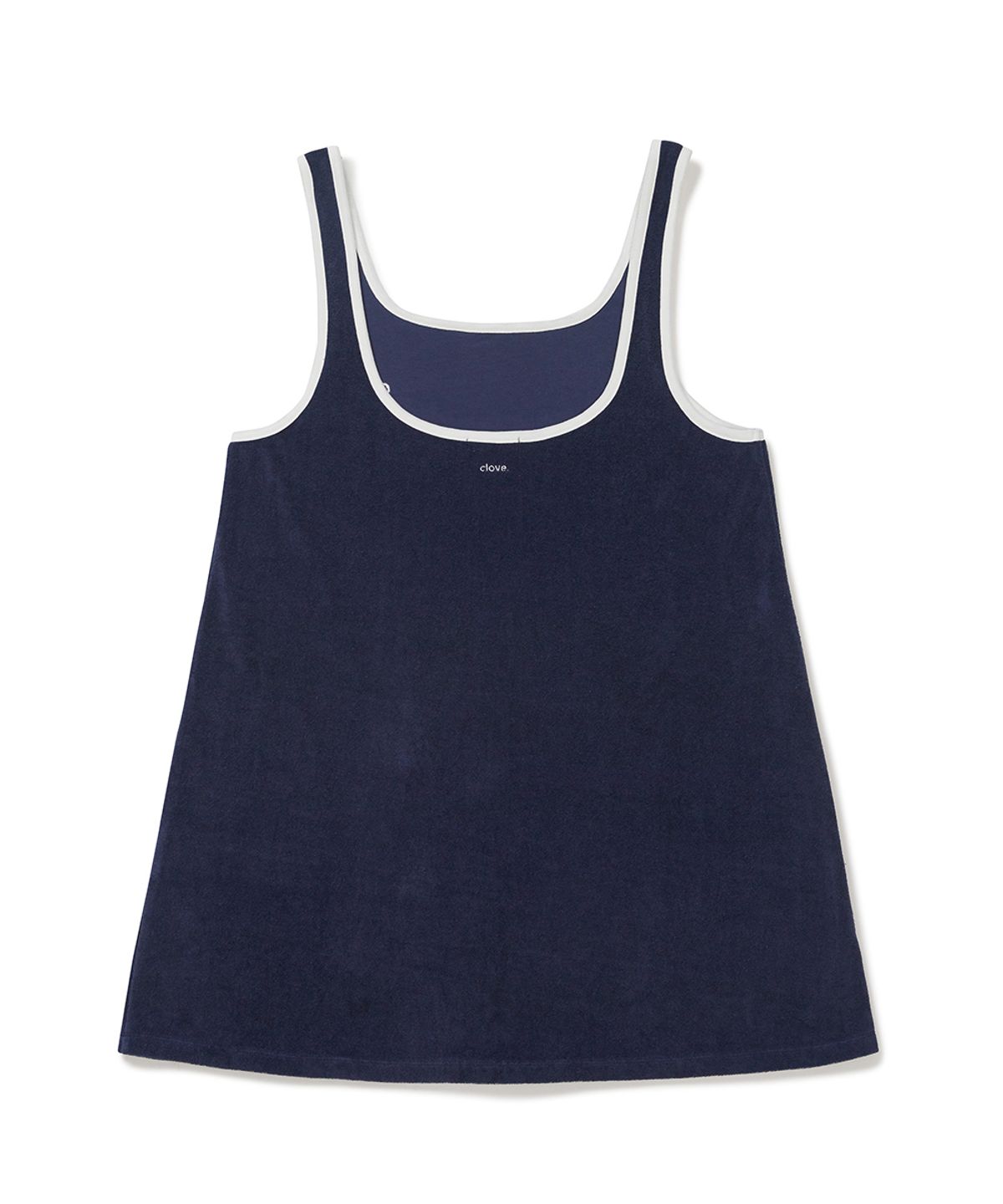 클로브(CLOVE) [26SM clove] Terry One Piece (Navy)