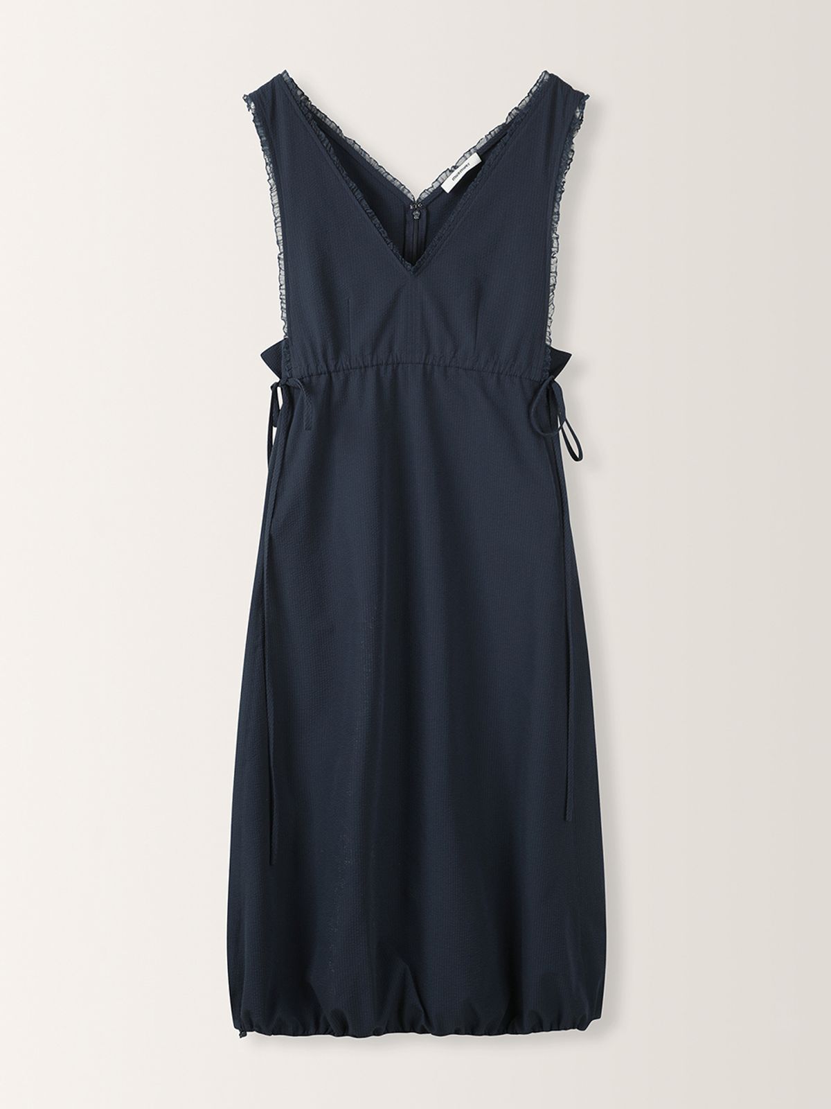 뮈뮈에르(MUEMUER) Seersucker Pinafore Dress MU2635OP312M