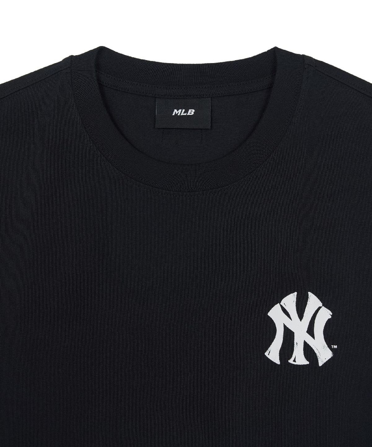 엠엘비(MLB) 베이직 스트릿 로고 나시 티셔츠 NY (Black)