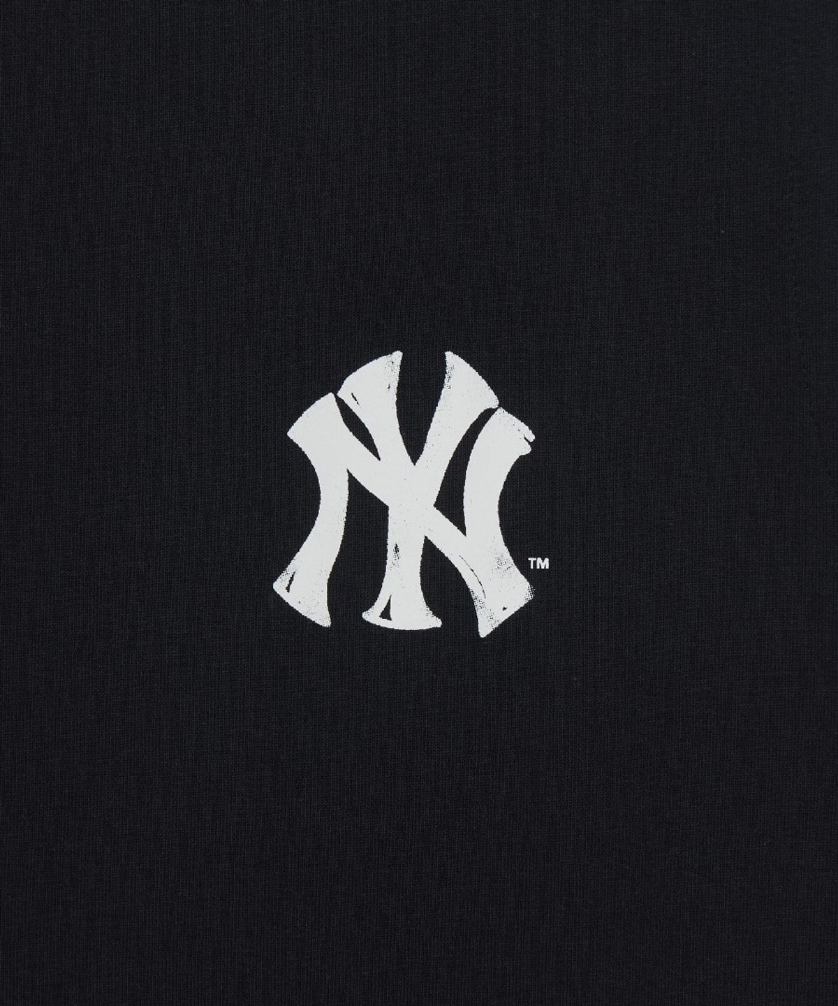 엠엘비(MLB) 베이직 스트릿 로고 나시 티셔츠 NY (Black)