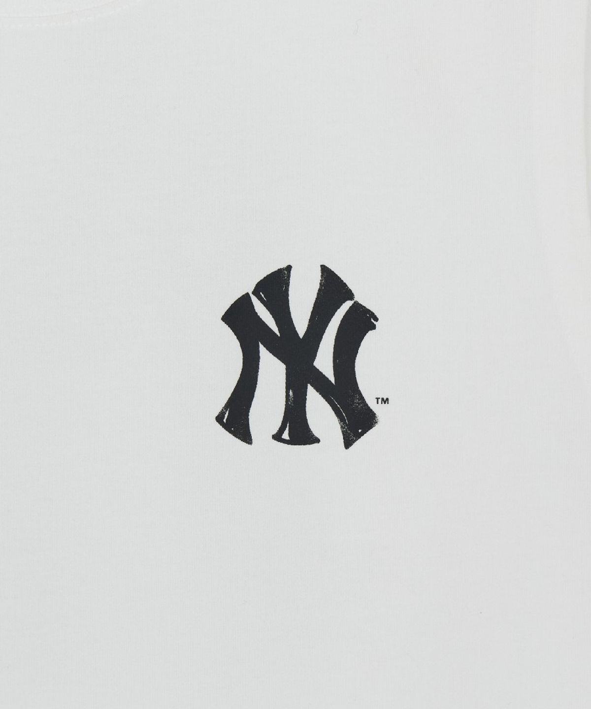 엠엘비(MLB) 베이직 스트릿 로고 나시 티셔츠 NY (White)