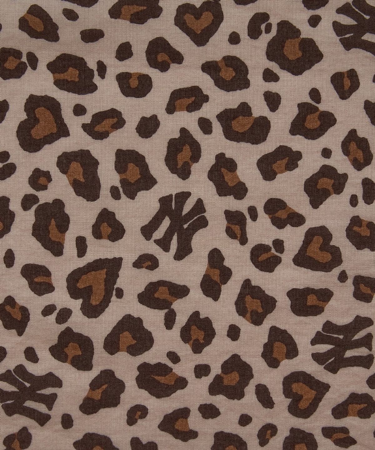 엠엘비(MLB) 레오파드 반다나 NY (Beige)