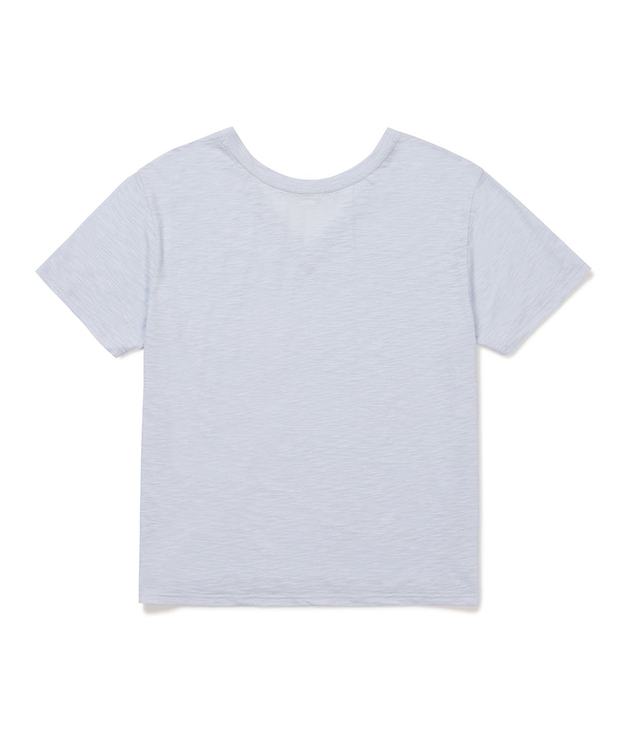 클로브(CLOVE) [26SM clove] Loose Fit V-Neck T-Shirt (Sky Blue)