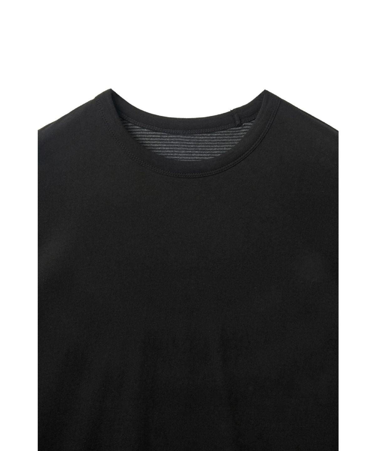 해칭룸(HATCHINGROOM) Two Face Tee 1/2 Black
