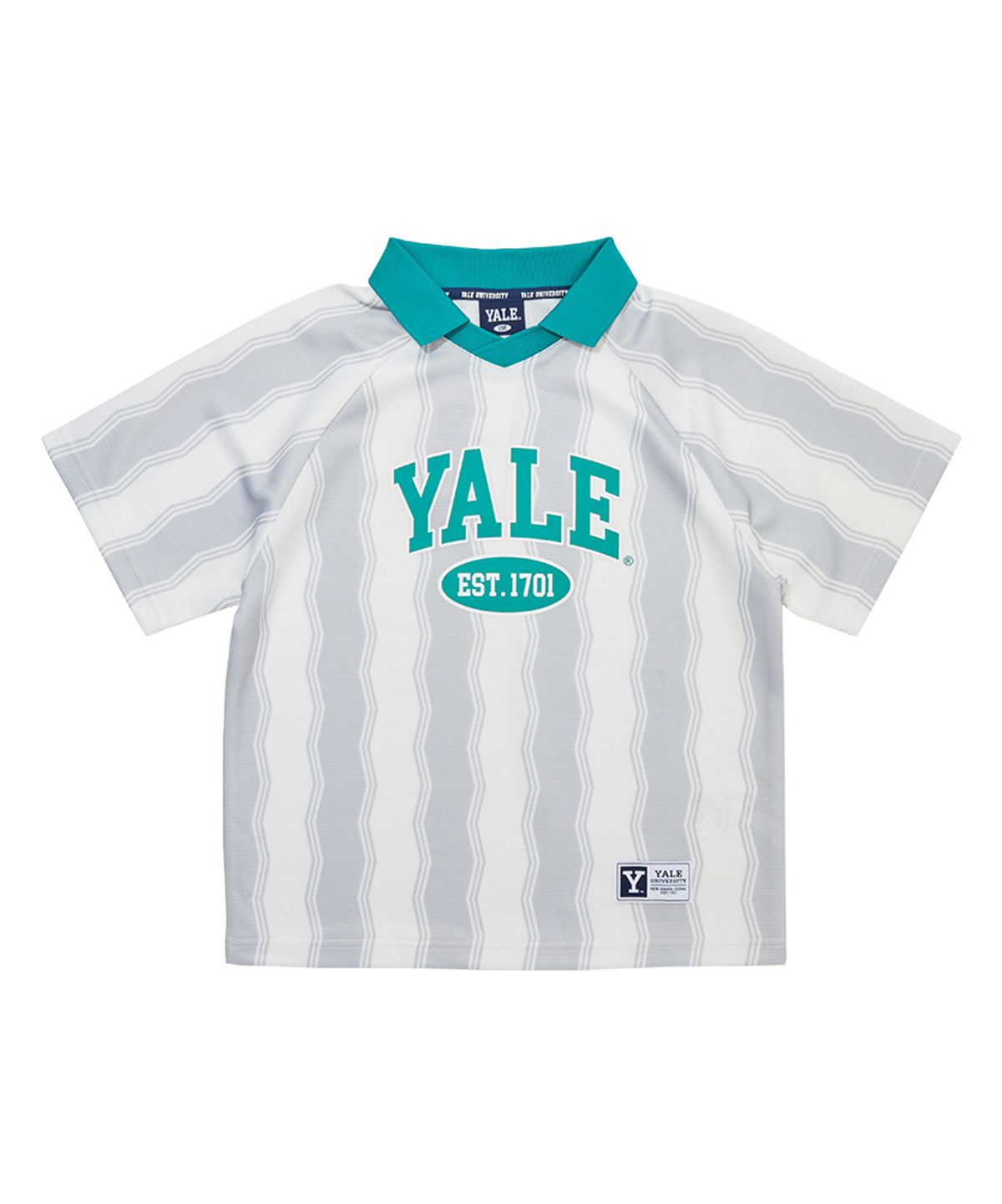 예일키즈(YALE KIDS) 매쉬 저지 하프 티셔츠 A6M006