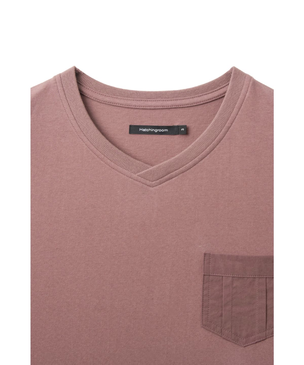 해칭룸(HATCHINGROOM) Multi Pocket Tee Pink