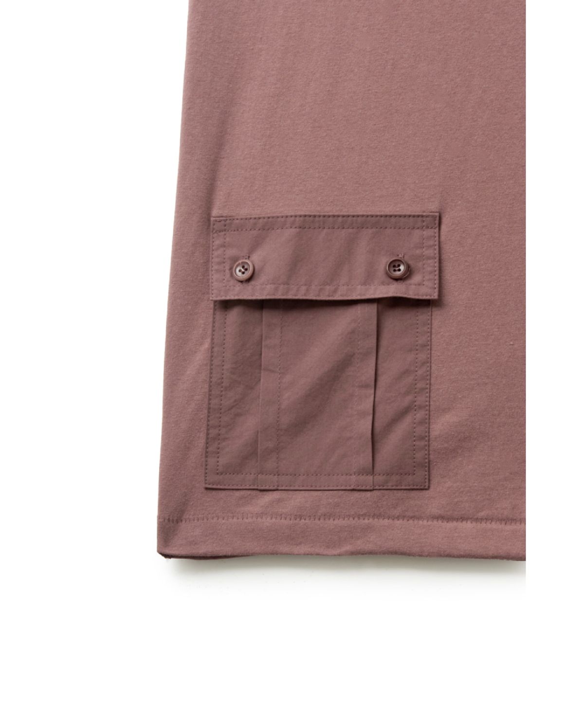 해칭룸(HATCHINGROOM) Multi Pocket Tee Pink