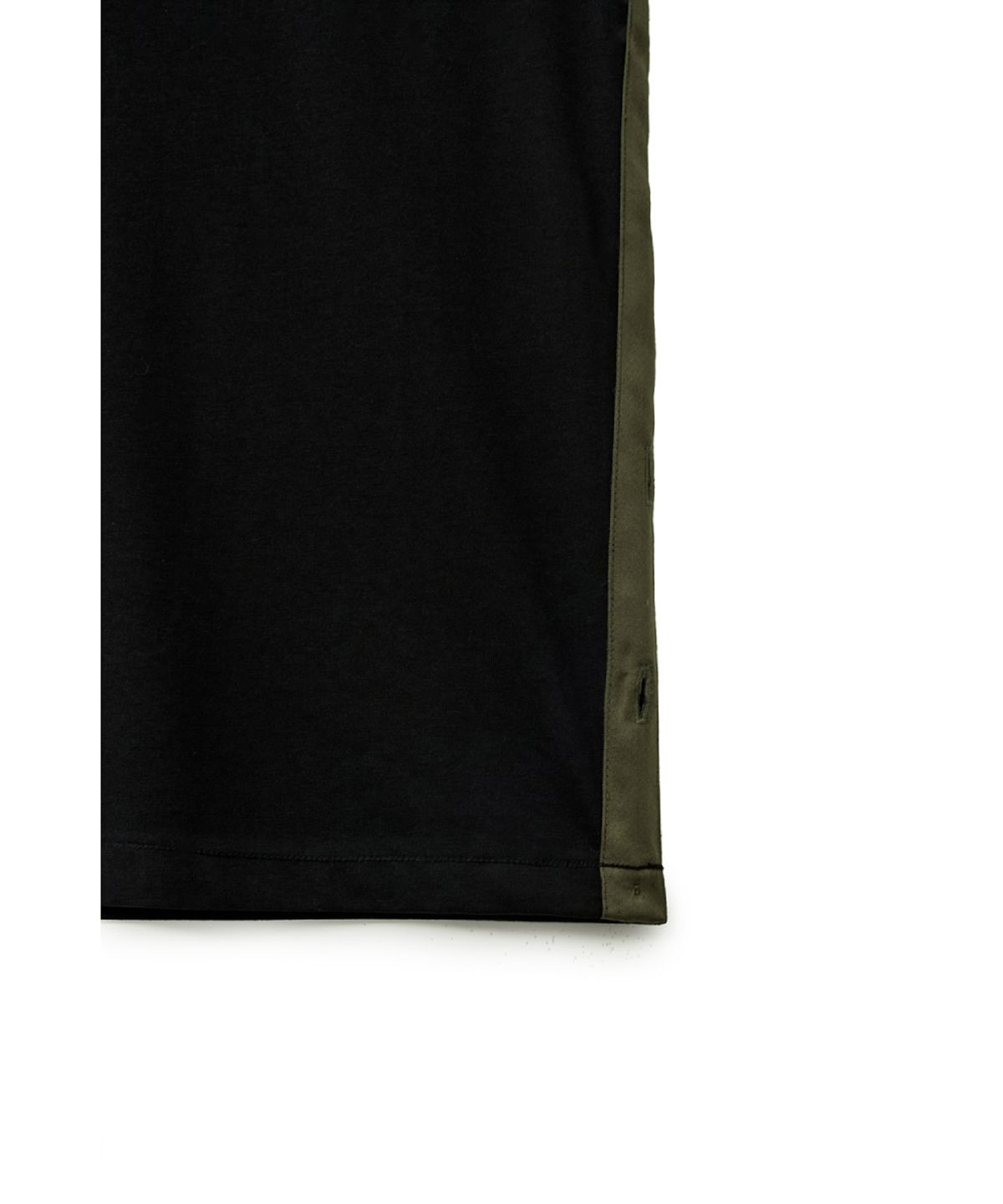 해칭룸(HATCHINGROOM) Square Neck Tee Black