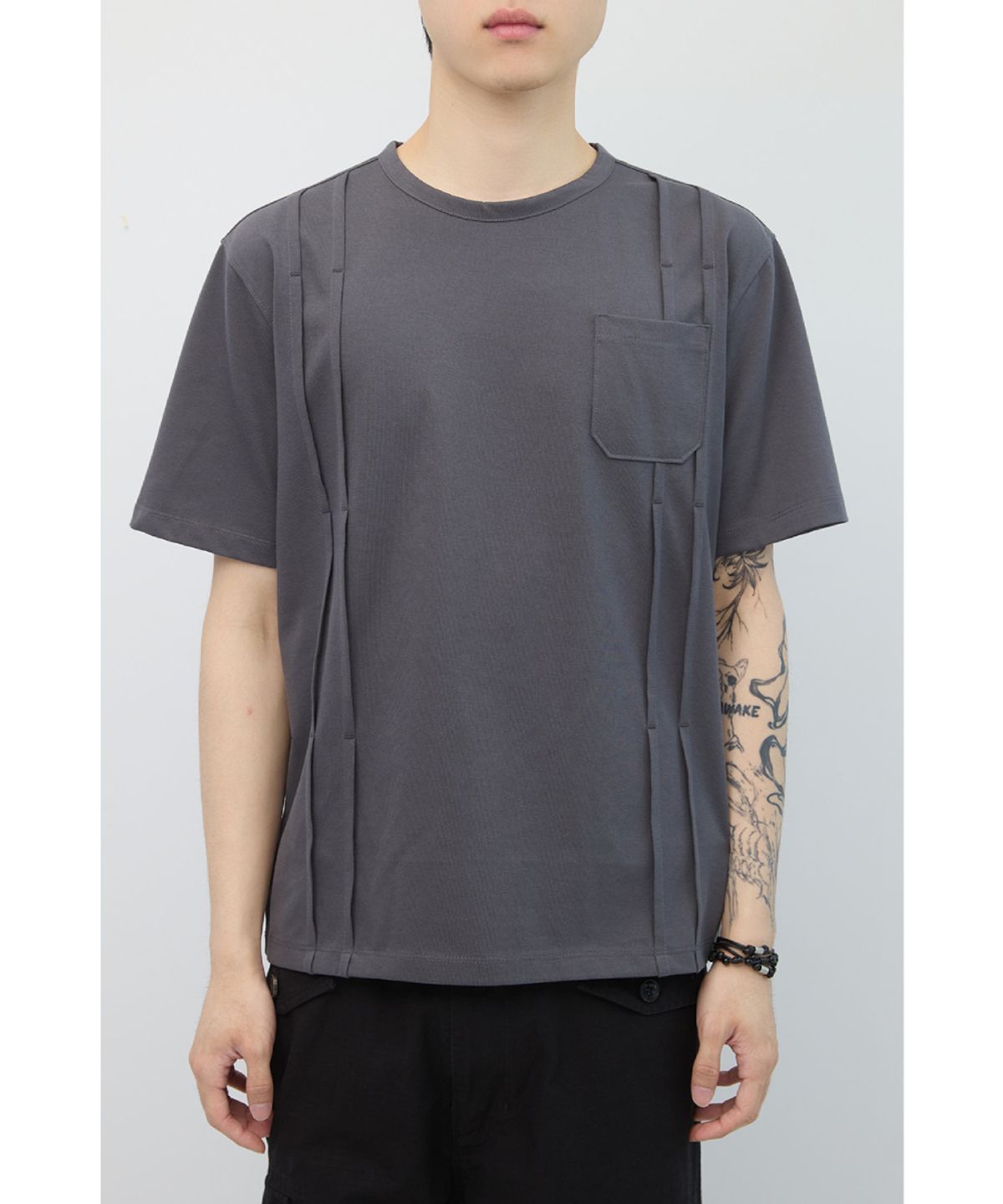 해칭룸(HATCHINGROOM) Type-1 Tee Charcoal