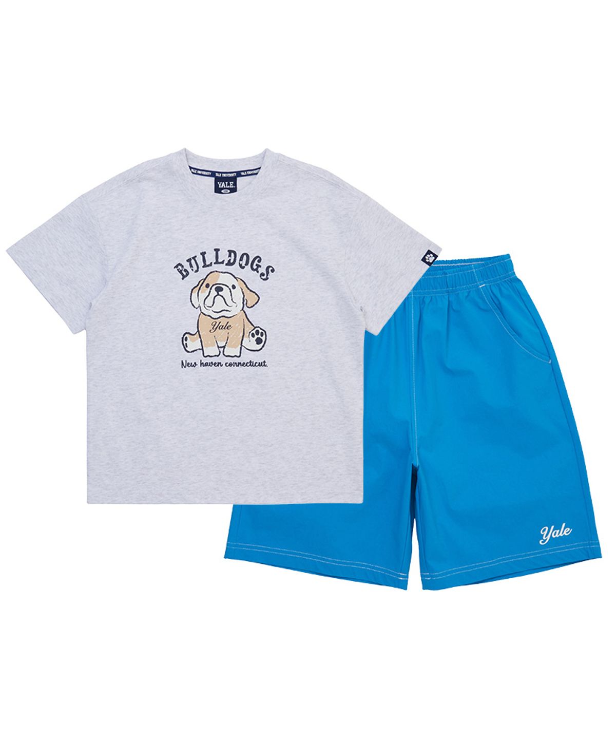 예일키즈(YALE KIDS) 불독스 우븐 상하세트 A6M014