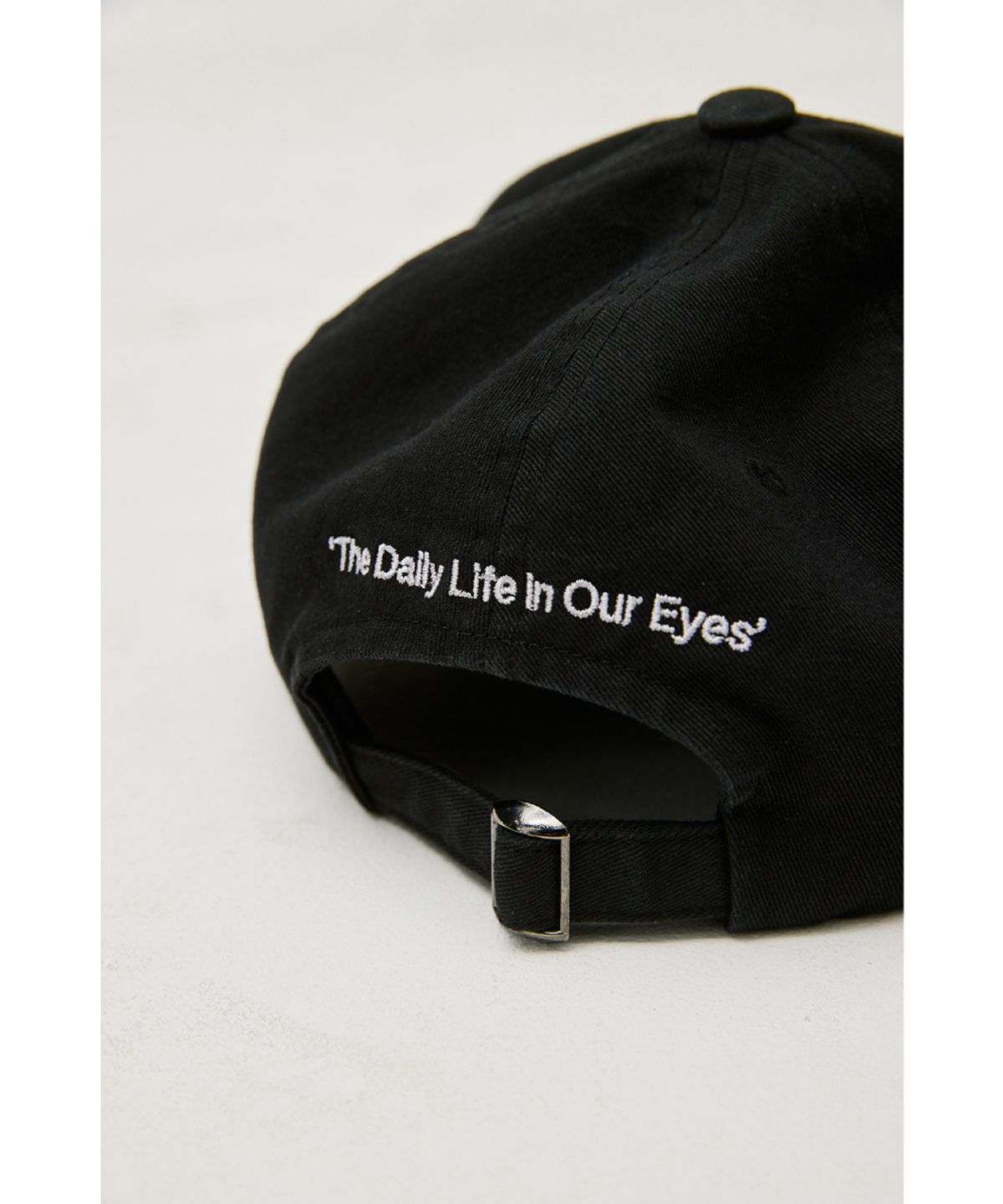 해칭룸(HATCHINGROOM) Logo Cap Washed Black