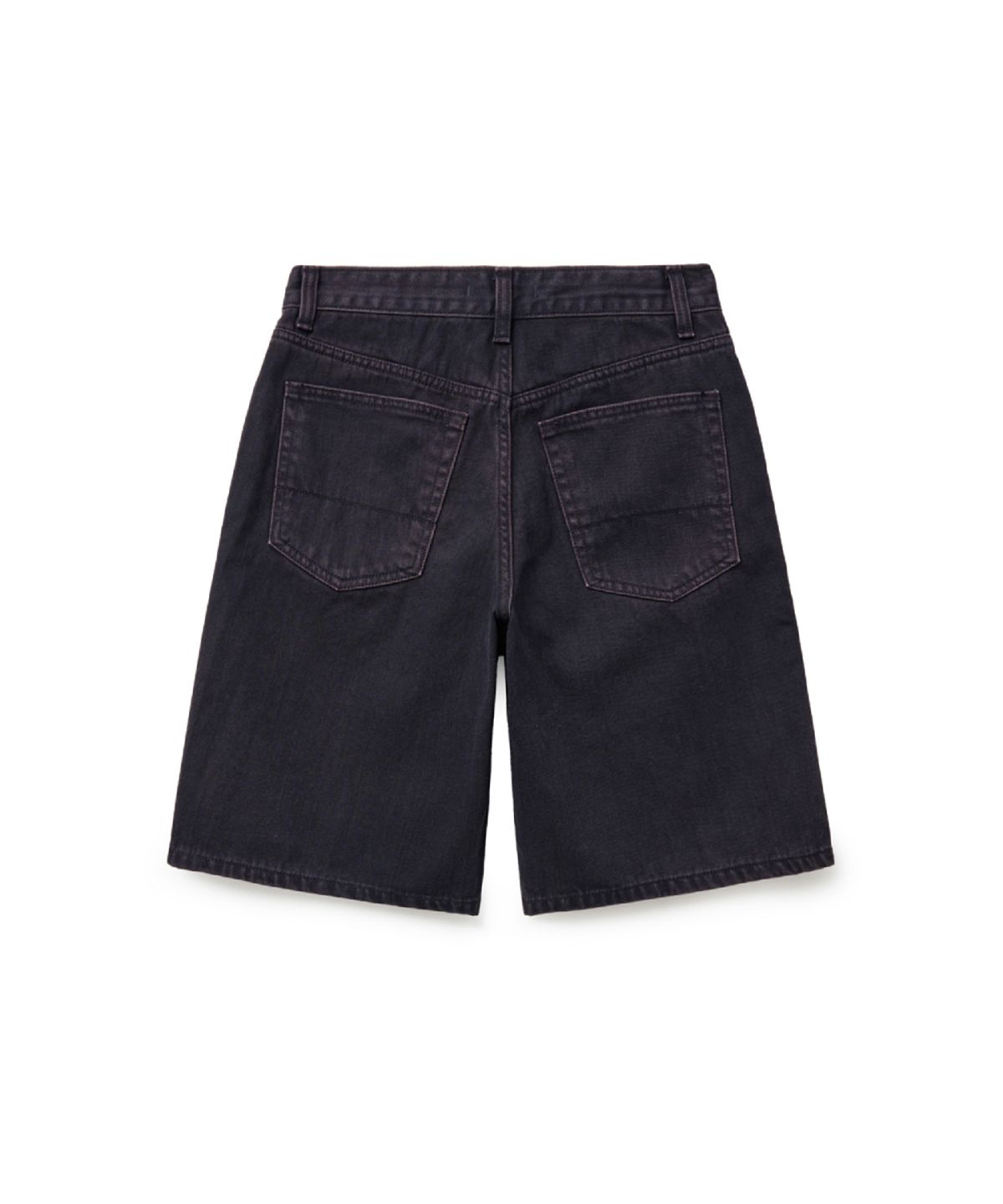 해칭룸(HATCHINGROOM) Bleached Shorts Dark Navy