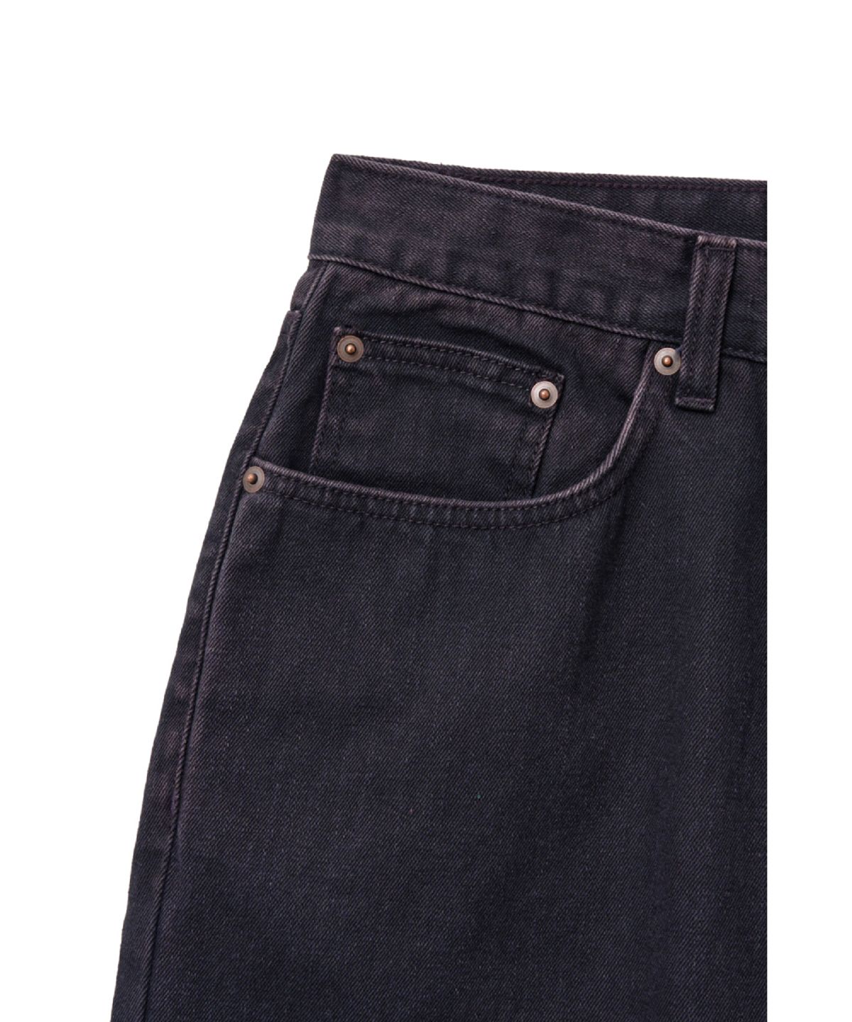 해칭룸(HATCHINGROOM) Bleached Shorts Dark Navy