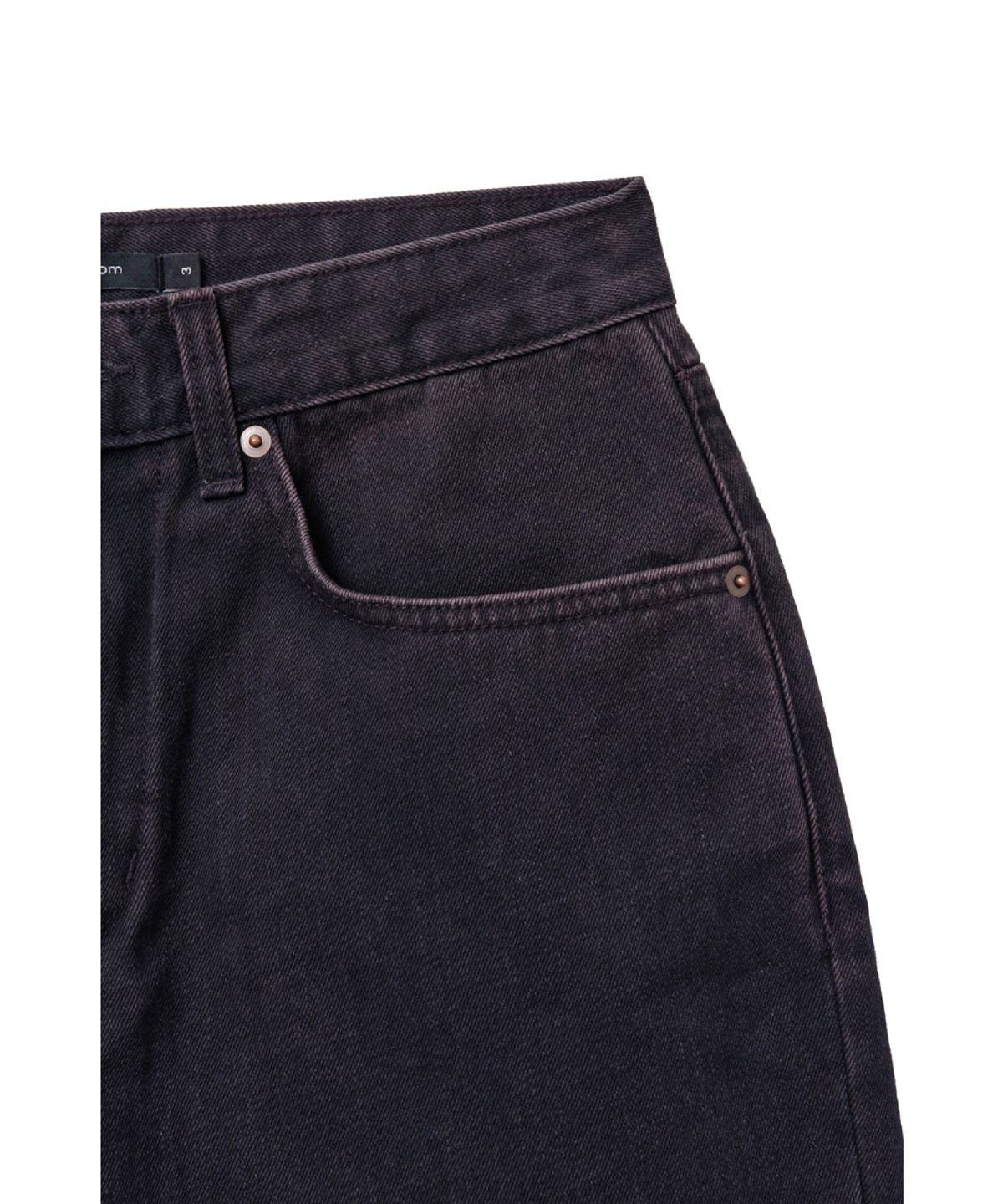 해칭룸(HATCHINGROOM) Bleached Shorts Dark Navy