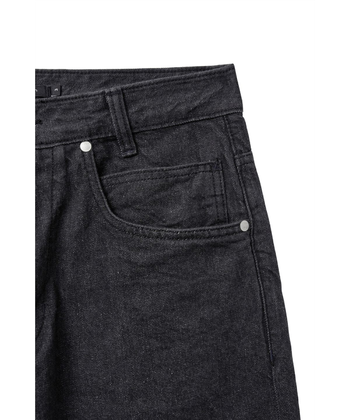 해칭룸(HATCHINGROOM) Regular Selvedge Jeans Dark Grey