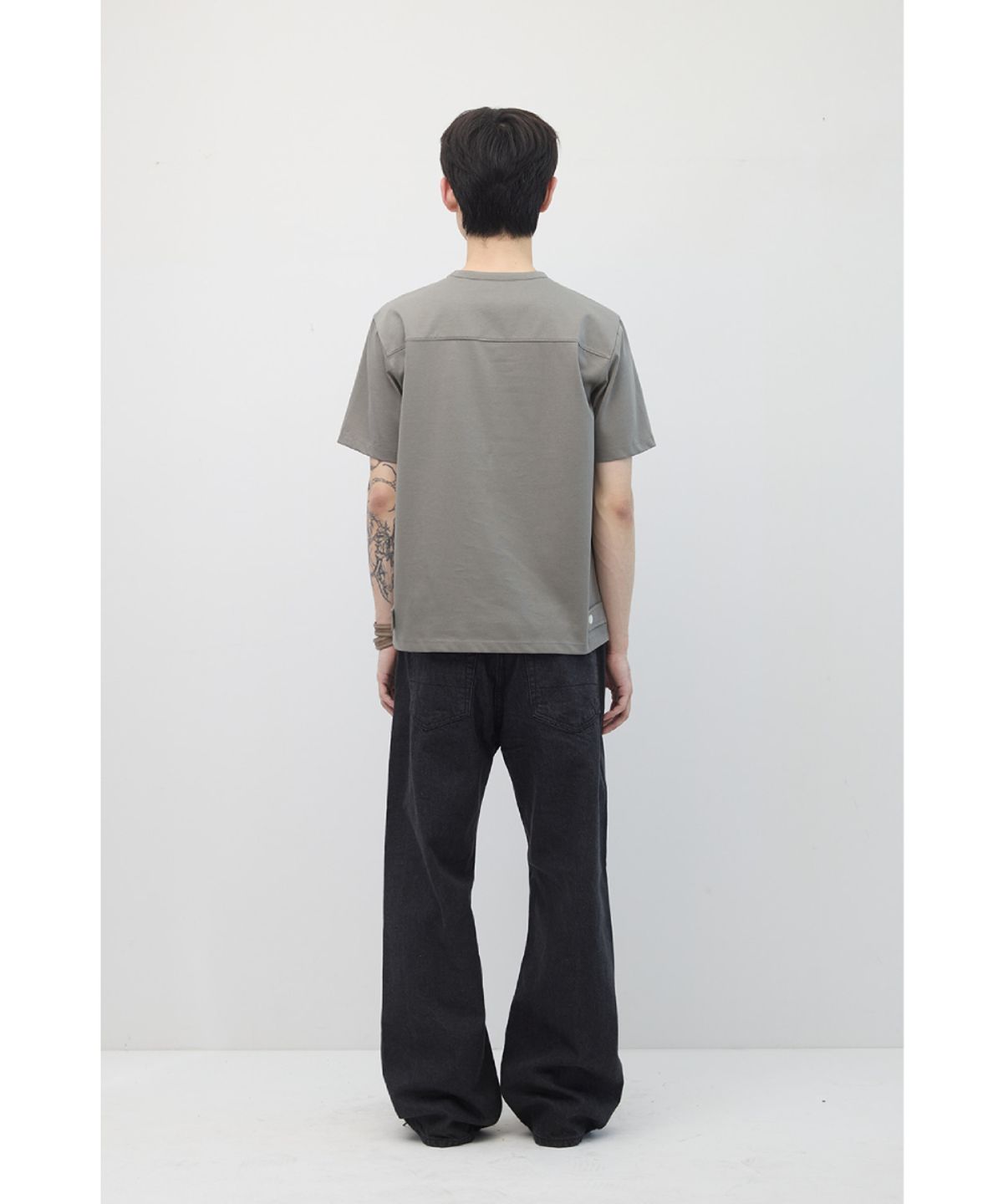 해칭룸(HATCHINGROOM) Regular Selvedge Jeans Dark Grey