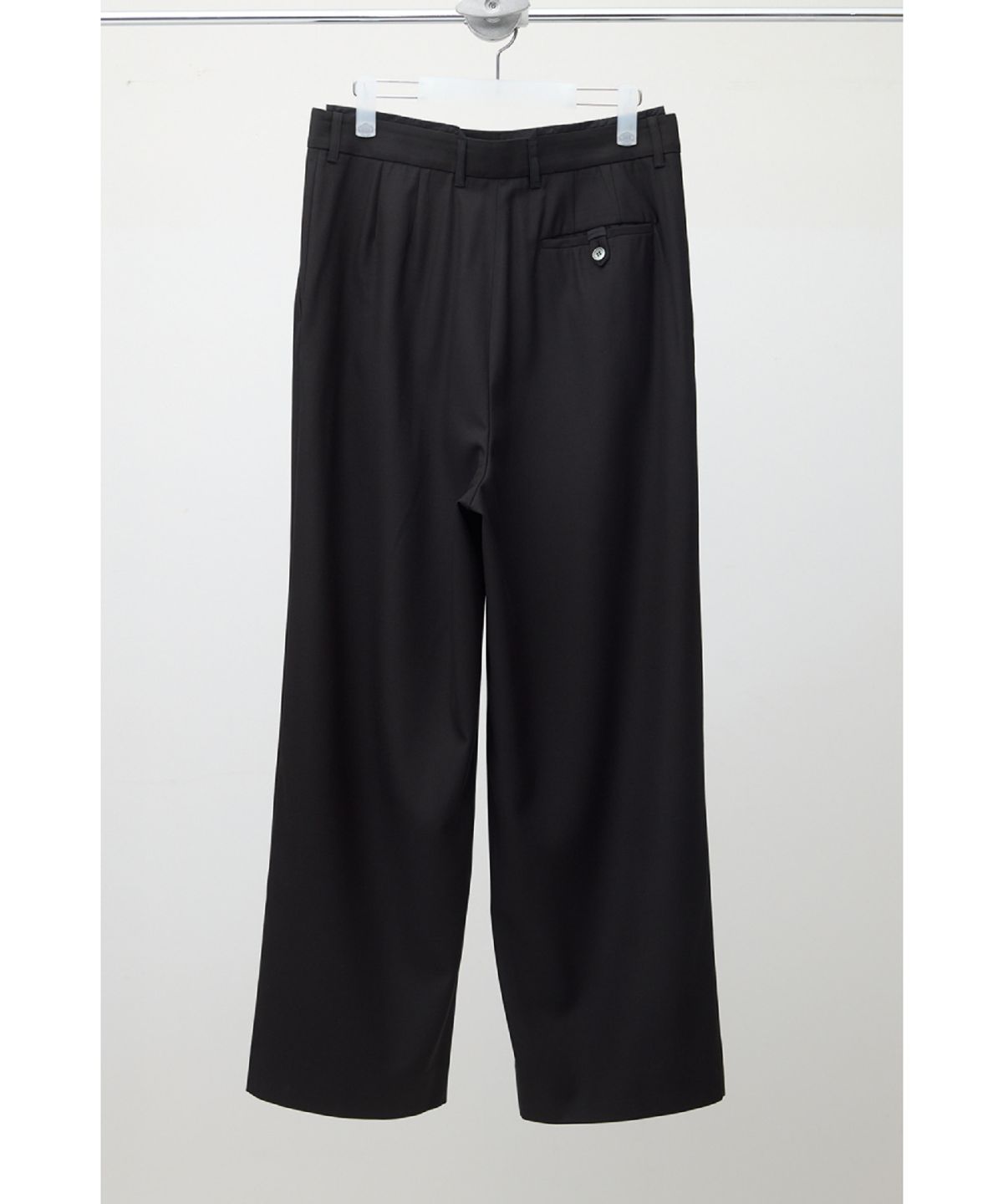 해칭룸(HATCHINGROOM) Contrast Trousers Black