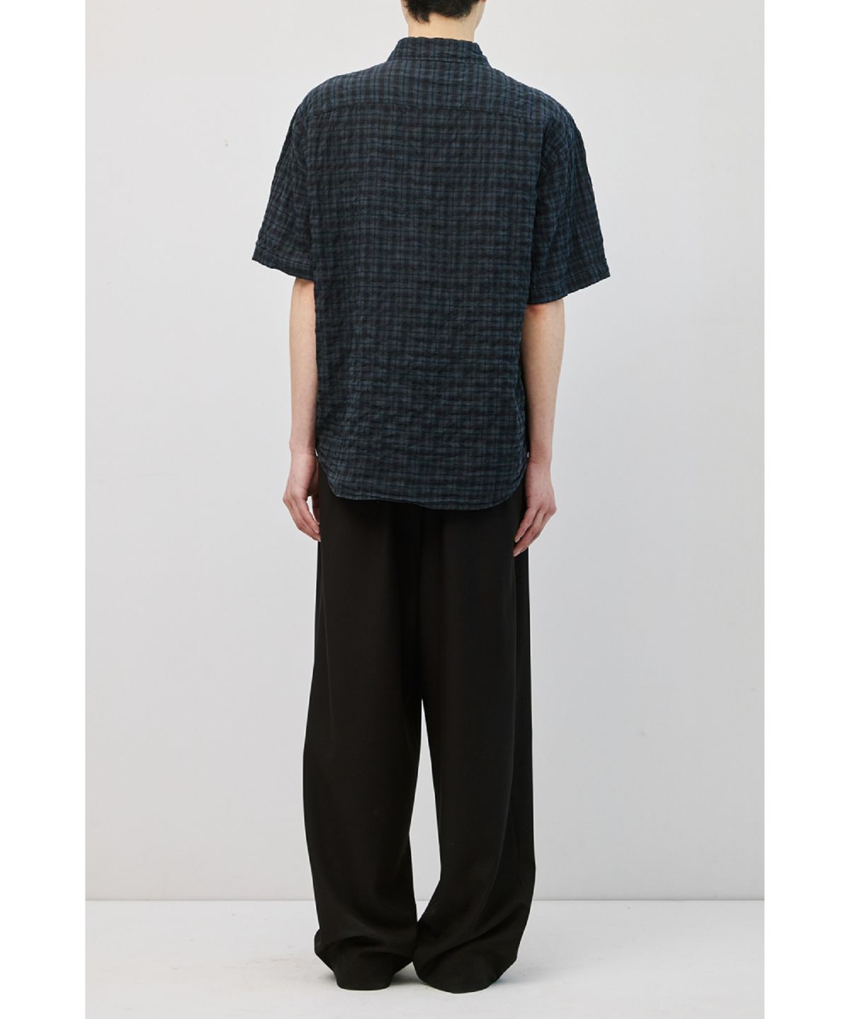 해칭룸(HATCHINGROOM) Contrast Trousers Black