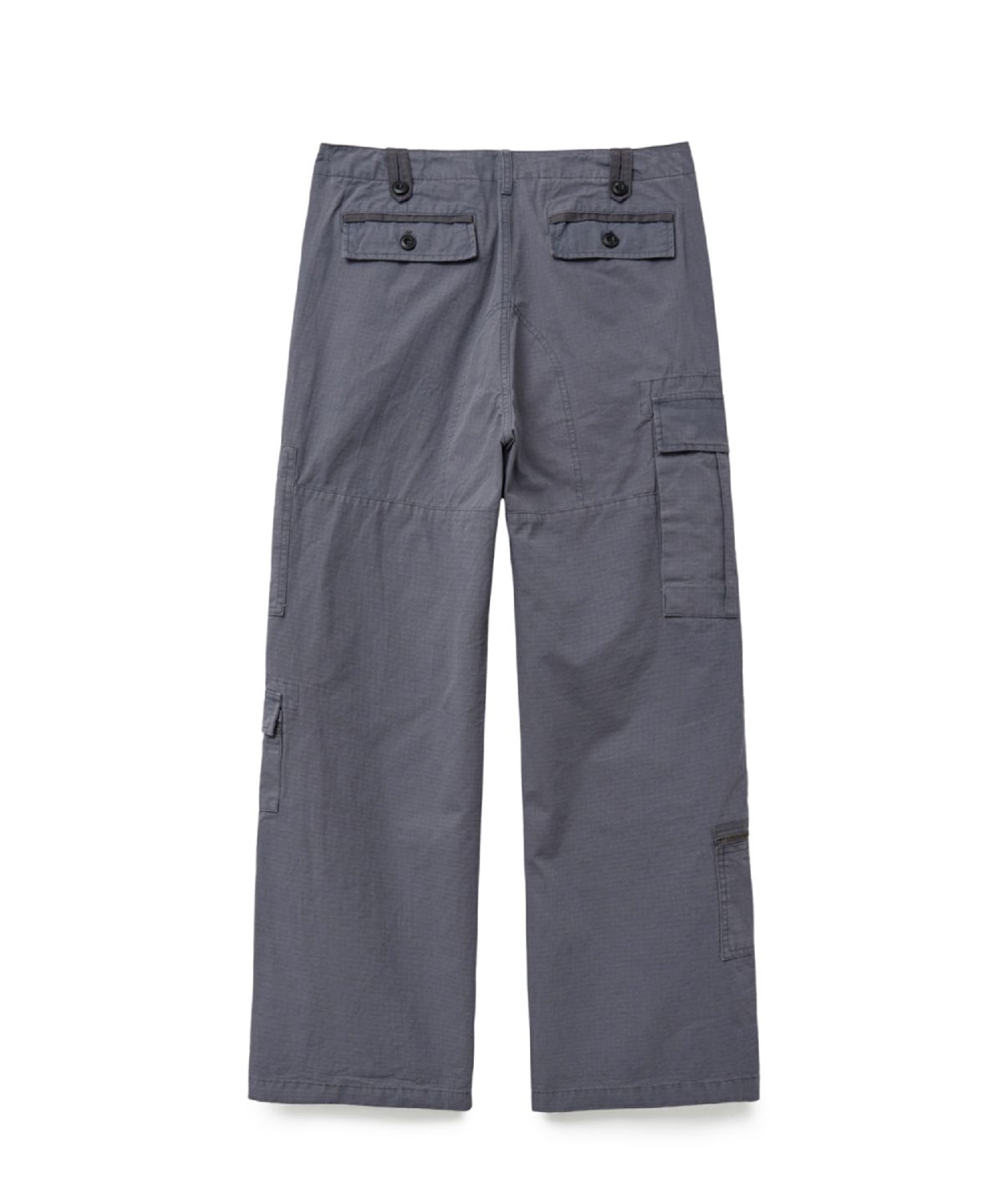 해칭룸(HATCHINGROOM) Multi Cargo Pants Blue Grey