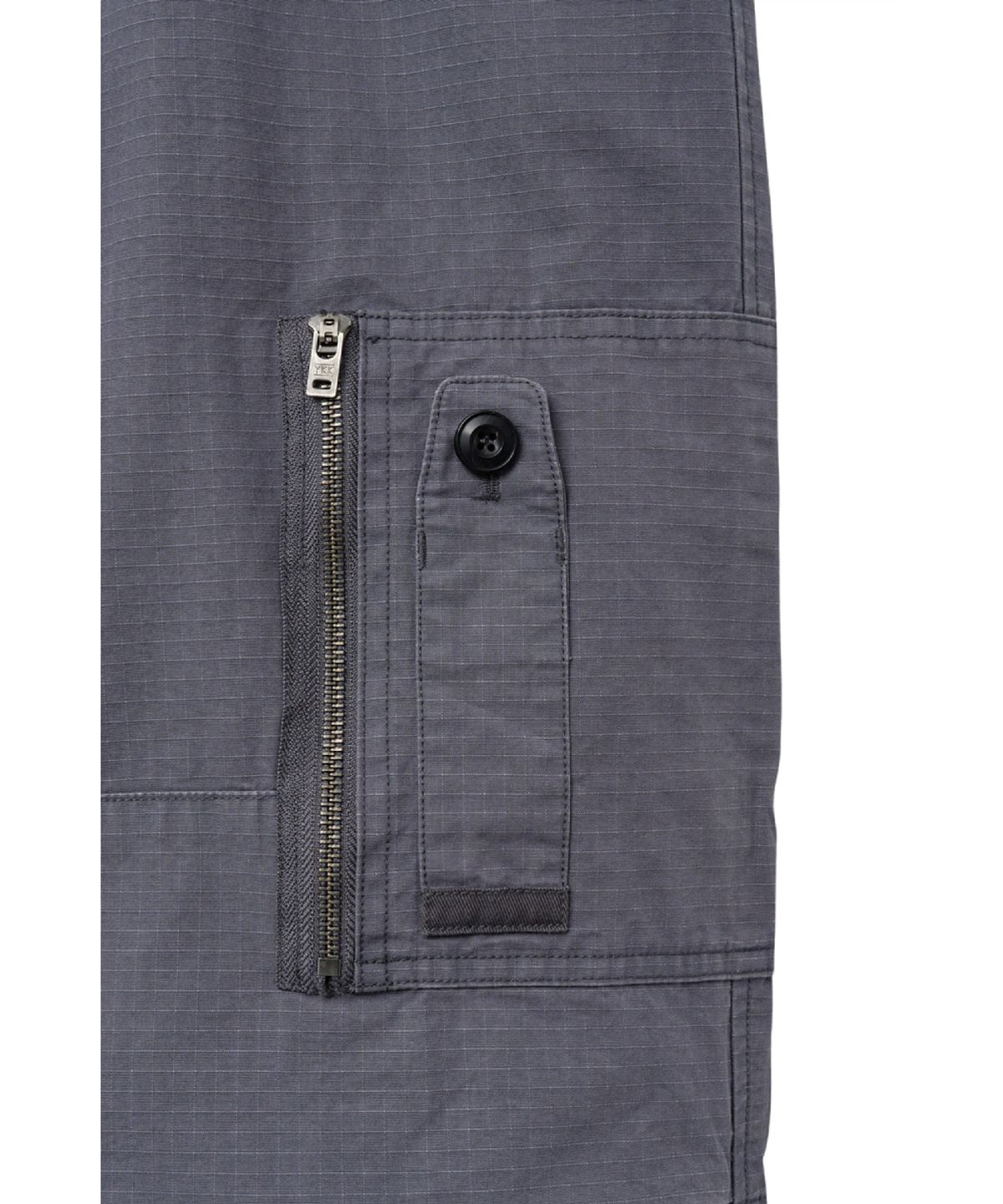 해칭룸(HATCHINGROOM) Multi Cargo Pants Blue Grey