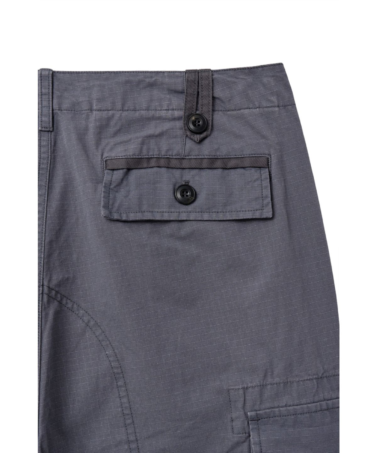 해칭룸(HATCHINGROOM) Multi Cargo Pants Blue Grey