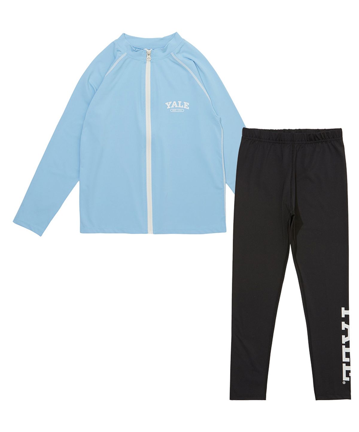 예일키즈(YALE KIDS) 풀집업 래쉬가드 셋업 A5M048