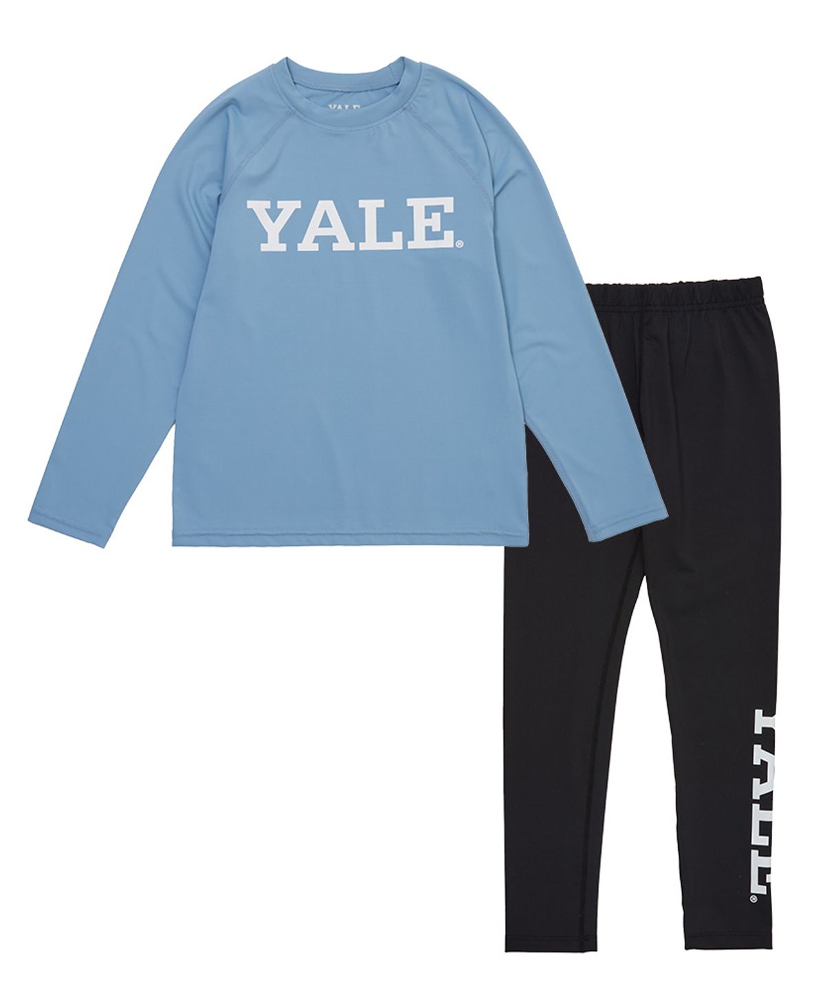 예일키즈(YALE KIDS) 시그니처 포인트 래쉬가드 셋업 A6M058